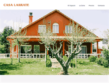 Tablet Screenshot of casalarrate.com